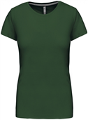 Kariban Dames T-shirt 
<br />Ronde hals korte mouwen