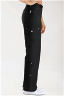 JUST STRONG broek unisex - deels elastische boord