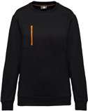 Unisex sweater met borstzakje