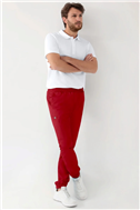 GREEN Stretch broek heren - joggingbroek style