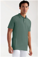 COMFY FLEX Stretch oversteektuniek heren - polokraag