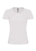 T-shirt - dames - wit
<br />Exact #E190