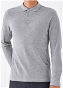 Men Polo Longsleeve ID.001 B&C