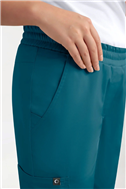 GREEN Stretch broek dames - joggingbroek style