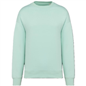 Ecologische oversized uniseks sweater met ronde hals NS407