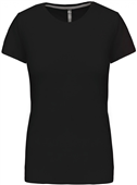 Kariban Dames T-shirt 
<br />Ronde hals korte mouwen