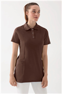 COMFY FLEX Stretch oversteektuniek dames - polokraag