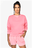 Ecologische damessweater met afhangende mouwen NS420