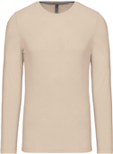 Kariban Heren T-shirt 
<br />Ronde hals lange mouwen