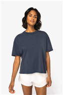 Ecologisch oversized verwassen t-shirt NS327