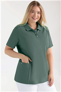 COMFY FLEX Stretch oversteektuniek dames - polokraag