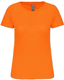 Bio Dames T-Shirt Ronde Hals