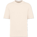 Ecologisch oversized uniseks T-shirt French Terry NS308