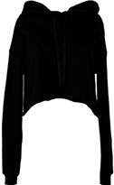 Cropped Fleece Hoody Dames