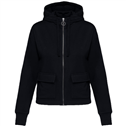 Ecologische sweatvest met capuchon French Terry NS409