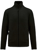 Heren Microfleece met rits