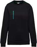 Unisex sweater met borstzakje