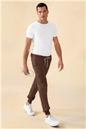 KAERE broek heren - zoom met elastische boord en beenzak