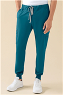 KAERE broek heren - zoom met elastische boord en beenzak