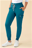 KAERE broek dames - zoom met elastische boord en beenzak
