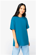 Ecologisch uniseks T-shirt met afhangende mouwen NS330