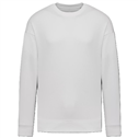 Ecologische oversized uniseks sweater met ronde hals NS407