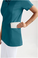 COMFY FLEX Stretch oversteektuniek dames - polokraag