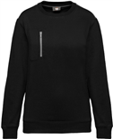 Unisex sweater met borstzakje