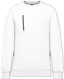 Unisex sweater met borstzakje