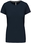 Kariban Dames T-shirt 
<br />Ronde hals korte mouwen