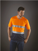 Top Cool - Hi-Vis T-shirt V-hals YHVJ910