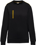Unisex sweater met borstzakje