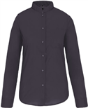 Damesblouse K514
<br />met "Mao" kraag