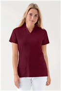 COMFY FLEX stretch oversteektuniek dames - sjaalkraag
