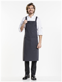 Bib Apron Cross White/Black/Antra/Sand