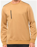 Unisex sweater met borstzakje