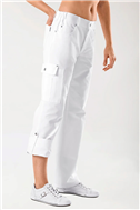 JUST STRONG broek unisex - deels elastische boord
