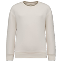 Ecologische cropped kindersweater met ronde hals NS437