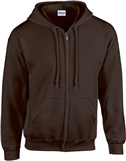 Gildan Heavy Blend™
<br />Adult FULL ZIP Hooded Sweatshirt