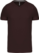 Kariban Heren T-shirt 
<br />V-hals - Korte mouw