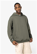 Ecologische uniseks oversized sweater met capuchon NS408