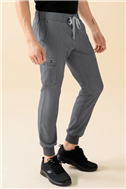 KAERE broek heren - zoom met elastische boord en beenzak