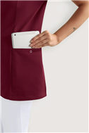 COMFY FLEX stretch oversteektuniek dames - hartvormige hals