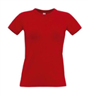 T-shirt - dames - wit
<br />Exact #E190