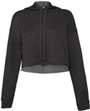 Cropped Fleece Hoody Dames