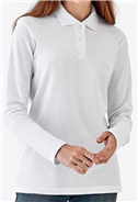 Ladies Polo Longsleeve ID.001 B&C