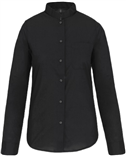 Damesblouse K514
<br />met "Mao" kraag