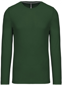 Kariban Heren T-shirt 
<br />Ronde hals lange mouwen