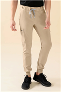 KAERE broek heren - zoom met elastische boord en beenzak