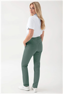 GREEN Stretch broek Unisex - elastische boord
